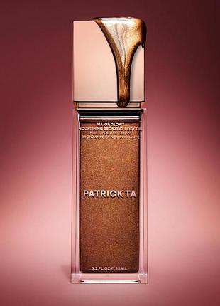 Шимерна олія для тіла patrick ta major glow nourishing bronzing body oil