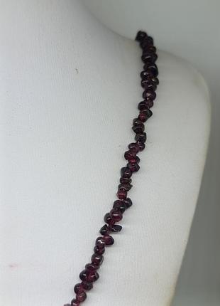 Бусы из граната. 5