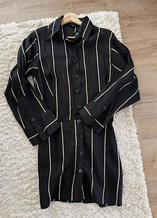 Сукня льон massimo dutti 2