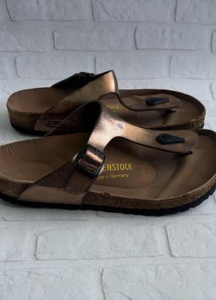 В'єтнамки birkenstock gizeh 40 шльопанці вьетнамки шлепанцы шлепки оригинал