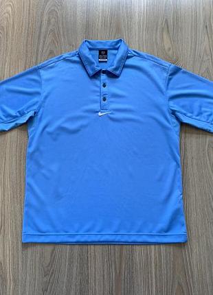 Мужская спортивная поло центр лого nike sphere dry