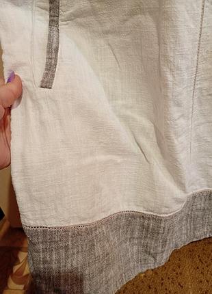 Платье летнее лён, размер 12. 5