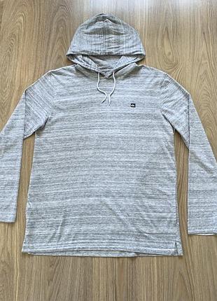 Чоловіче легке бавовняне худі з кишенями quiksilver regular fit