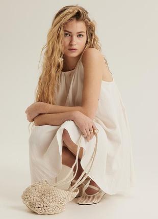 Кремовое платье от h&amp;m 5