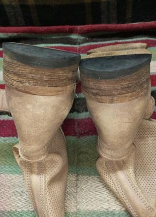 Ботиночки кожаные на молнии lazamani голландия8 фото