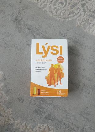 Вітаміни lysi meira omega 3 64 шт