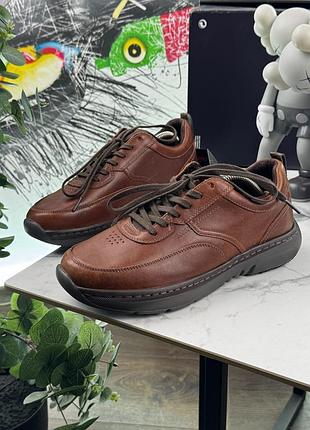 Нові кросівки шкіряні clarks clarkspro lace 41 розмір