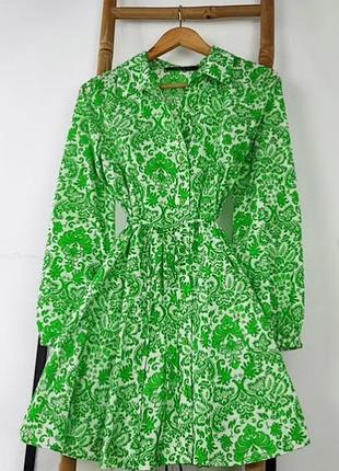 Бавовняна сукня сорочка легка сукня коротка primark багато суконь 🌺♥️знижки 🌺