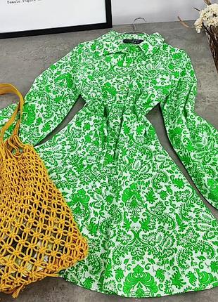 Бавовняна сукня сорочка легка сукня коротка primark багато суконь 🌺♥️знижки 🌺