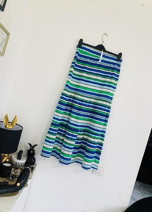 Юбка из вискозы в полоску george s