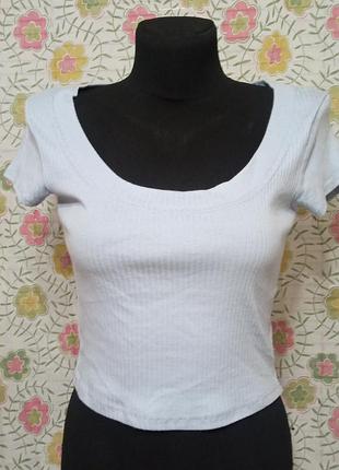Топ футболка в рубчик новая с биркой