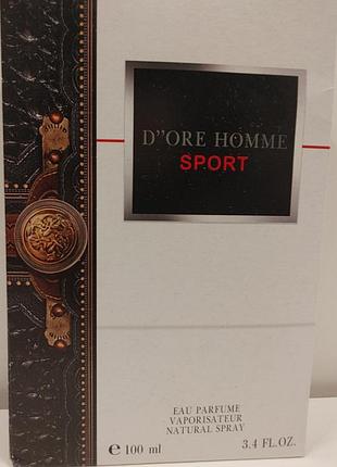 Парфумована вода "d'ore homme sport" для чоловіків 100мл