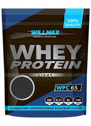 Сывороточный протеин willmax whey protein light 65% 1 кг вкус