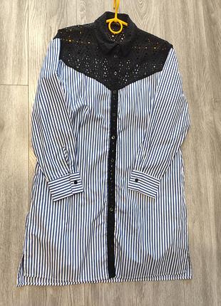 Плаття, сукня zara з прошвою