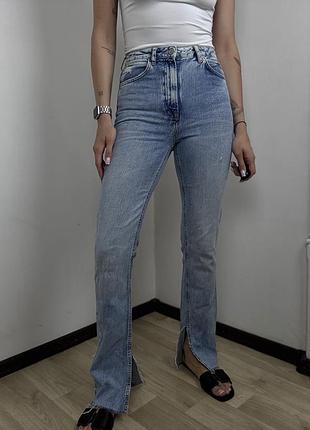 Джинси з розрізами zara