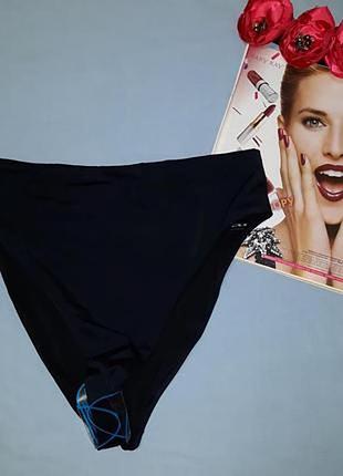 Низ від купальника жіночі плавки розмір 50/16 чорний бікіні високі нові