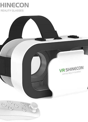 Vr вр окуляри destek v5 vr з bluetooth-пультом віртуальної реальності