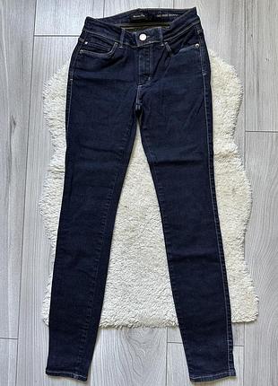 Джинси скіні завужені брендові сині