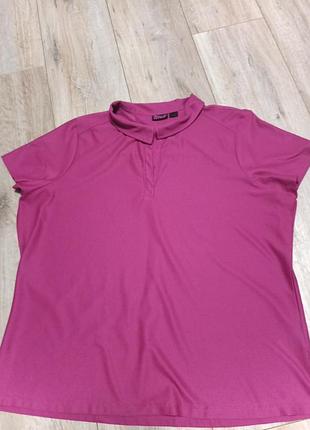 Футболка поло спортивна яскрава слива xl crivit top cool стан новой