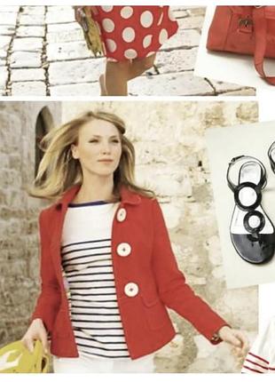 Женский красный пиджак boden
