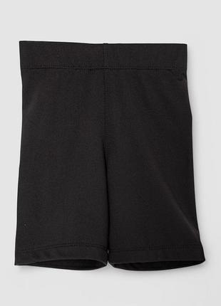 Шорти дитячі мікродайвінг на флісі, колір чорний, 102r413