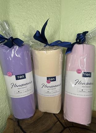 Простынь на резинке теп