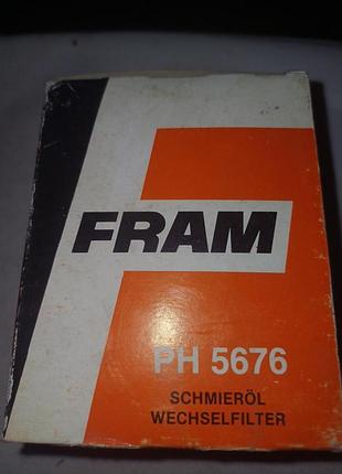 Фильтр смазки fram ph5676, аналог knecht oc503, fiat 9624148680.