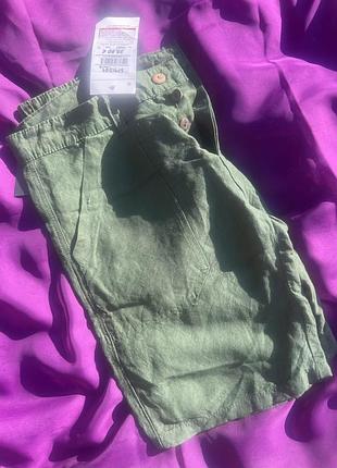 Льняні шорти 4