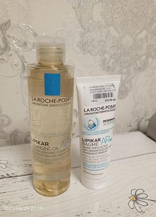 La roche posay ліпікар ap олія засіб очищ д/ван/душу
la roche posay ліпікар ар+м бальзам д/дуже сухої атопіч шкіри