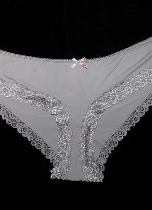 Xl / 18-20 наш 52/54 найніжніші трусики, труси бразиліана з мікрофібри