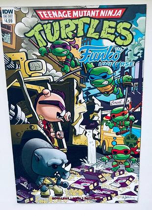 Комикс idw publishing - teenage mutant ninja turtles funko universe - 2017 - 32 страницы, б/у