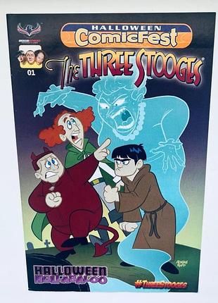 Комикс american mythology - the three stooges halloween hullaballoo #holiday special 1 - 2016, б/у