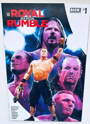 Комикс boom! studios - wwe royal rumble #1 - 2018 - 43 страницы, б/у