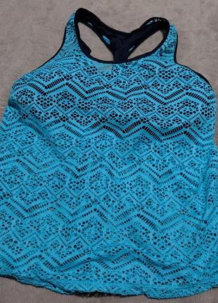 Топ, майка спортивна rainbow,  eur 48, us 16, сток,люкс