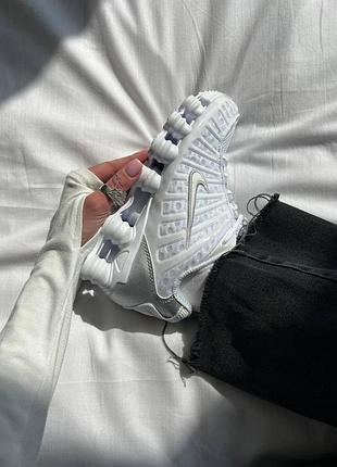 Nike shox tl white