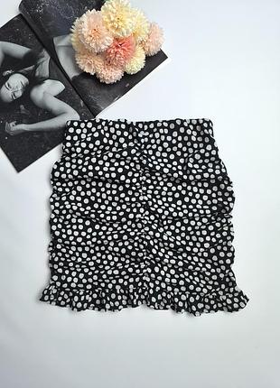 Юбка со сборками и пуш-ап эффектом new look eur 40р.