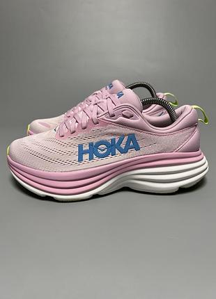 Бігові кросівки на широку ногу hoka one one bondi 8 wide оригінал