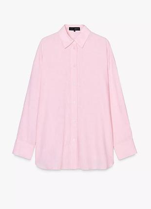 Лляна сорочка zara
