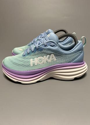 Бігові кросівки на широку ногу hoka one one bondi 8 wide оригінал