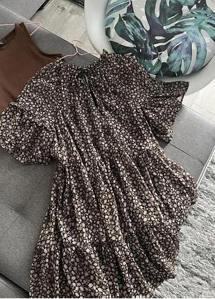 Повітряна міні сукня hm🥨