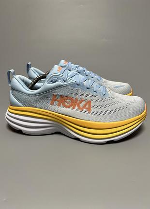 Бігові кросівки на широку ногу hoka one one bondi 8 wide оригінал