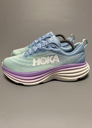 Бігові кросівки на широку ногу hoka one one bondi 8 wide оригінал