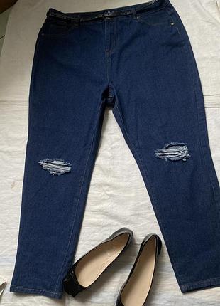 Джинсы с высокой талией