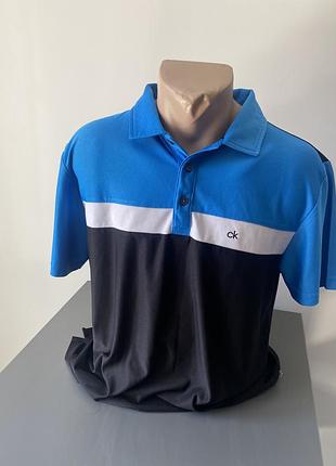 Футболка поло calvin klein golf | чоловіча футболка polo calvin klein ck