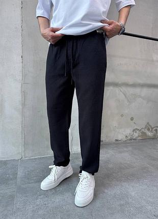 Легкие мужские брюки свободного кроя