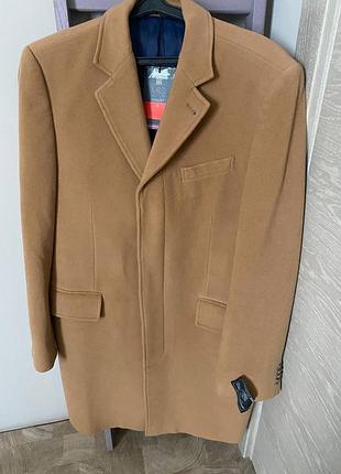 Пальто m&amp;s кэмел кашемир новое с бирками не подойдёт размер. идет на 52- 54 размер, по деталям пишите