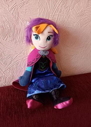 Мягкая игрушка анная холодное сердце, сестричка эльзы, 45 см.