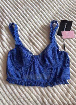 Топ , корсет з мереживними вставками