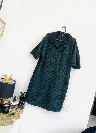 Платье поло от zara м