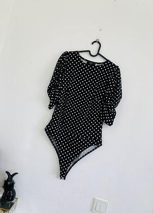 Боди в горошек ax paris л